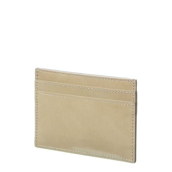 Saint Laurent Cassandre Patent Card Holder, Green - Picture 2 of 4